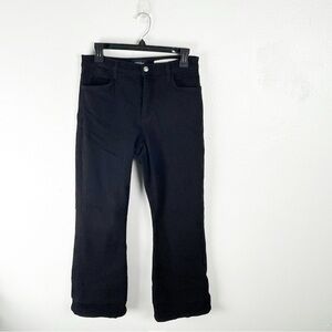 NYDJeans Black High Rise Five Pockets Side Leg Accents Jeans, Size 8P